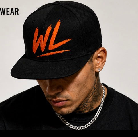 Worn Legacy Snapback – No Days Off (Black/Orange)