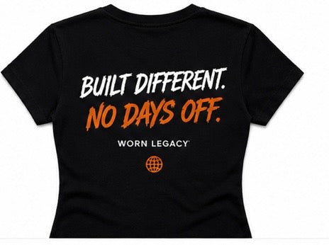Built Different Women’s Tee – No Days Off