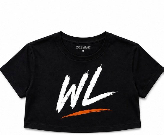 WL Cropped Streetwear Tee – “No Days Off” Edition